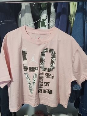 Jordan Crop Top Shirt Size L